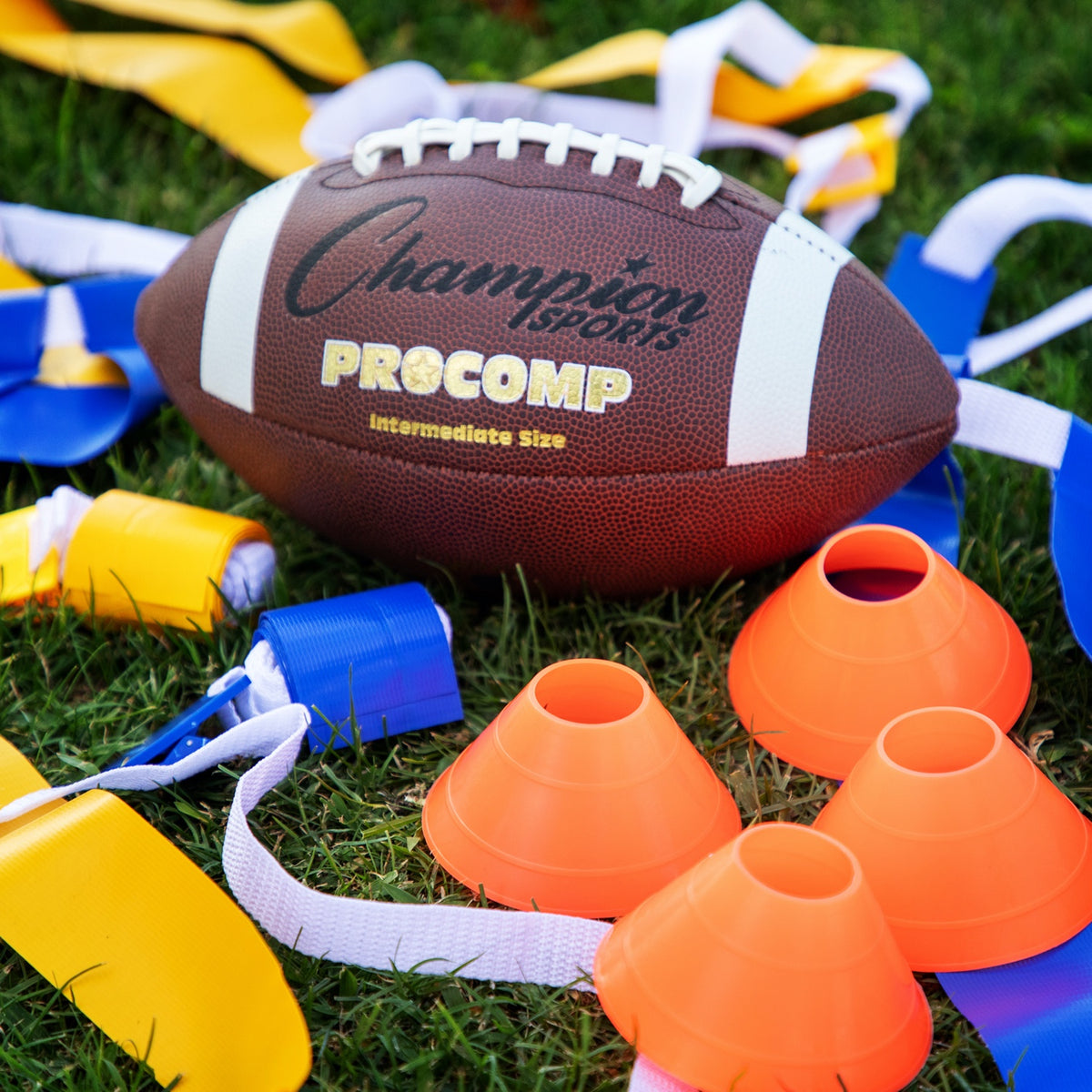 Champion Sports Deluxe Flag Football Set