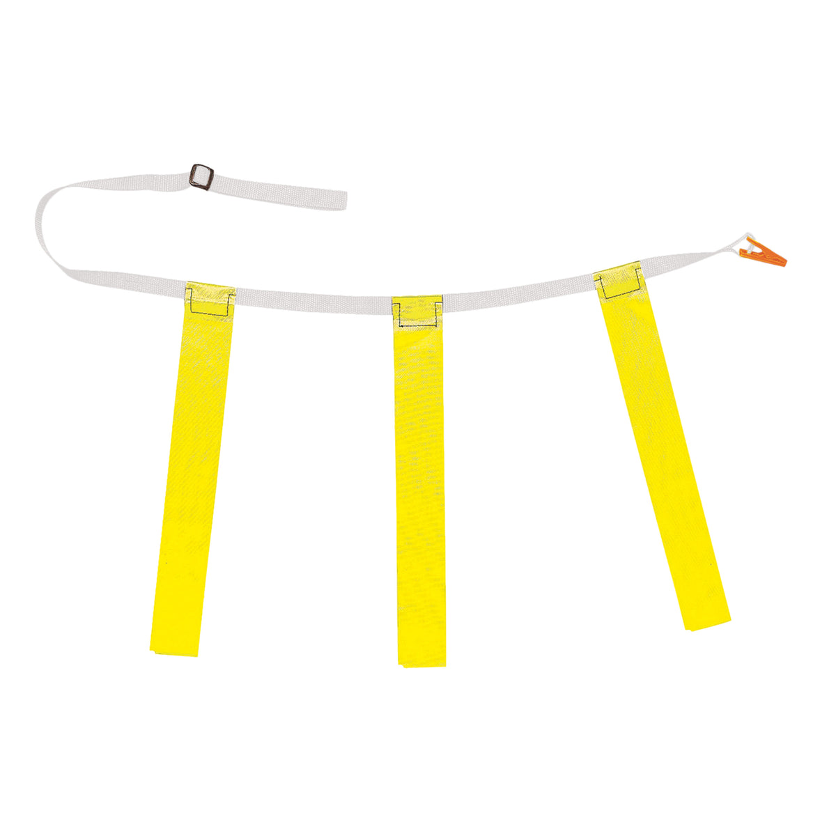 Champion Sports Triple Flag Football Set, Youth - Dozen - Yellow
