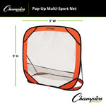 Champion Sports Multisport Pop-Up Net