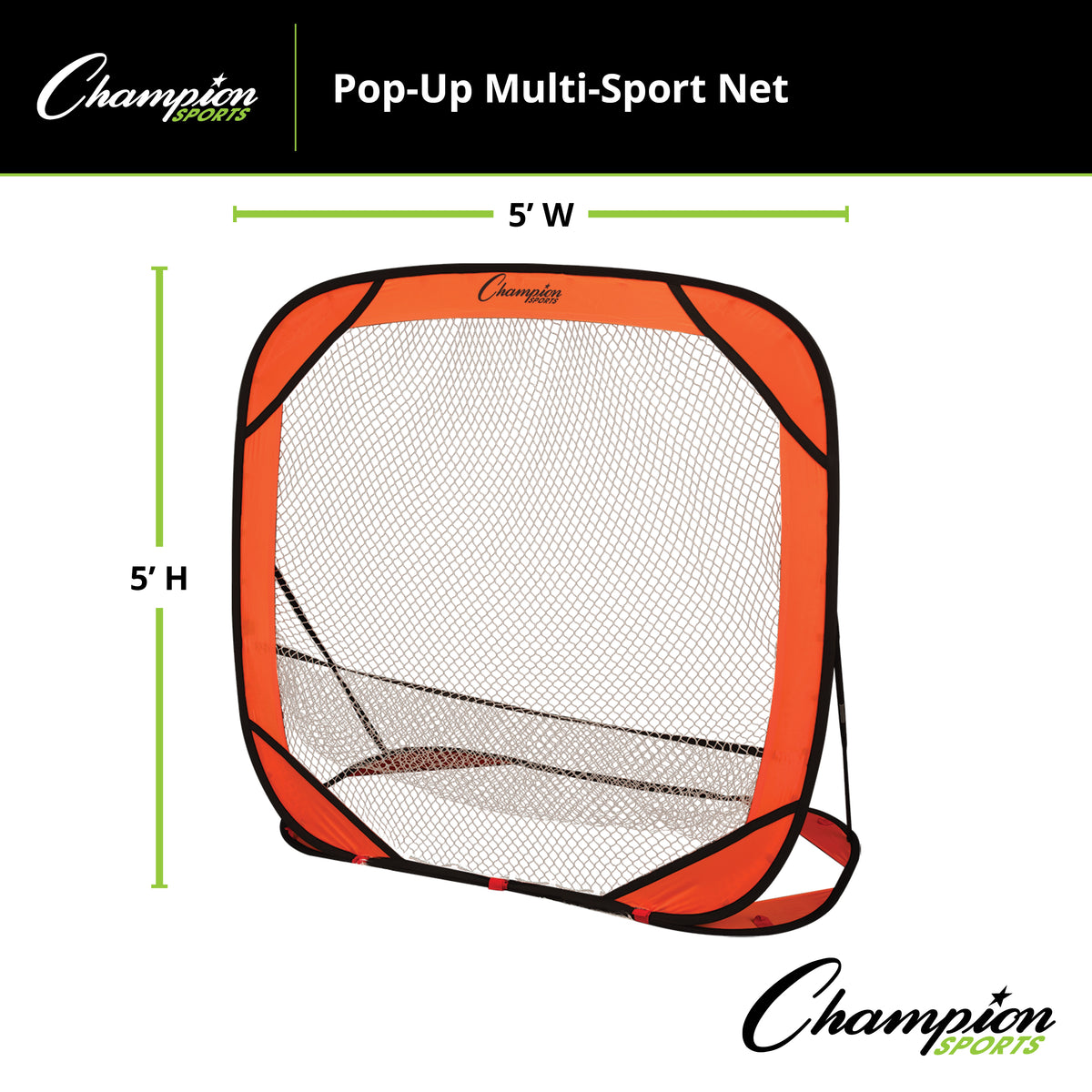 Champion Sports Multisport Pop-Up Net