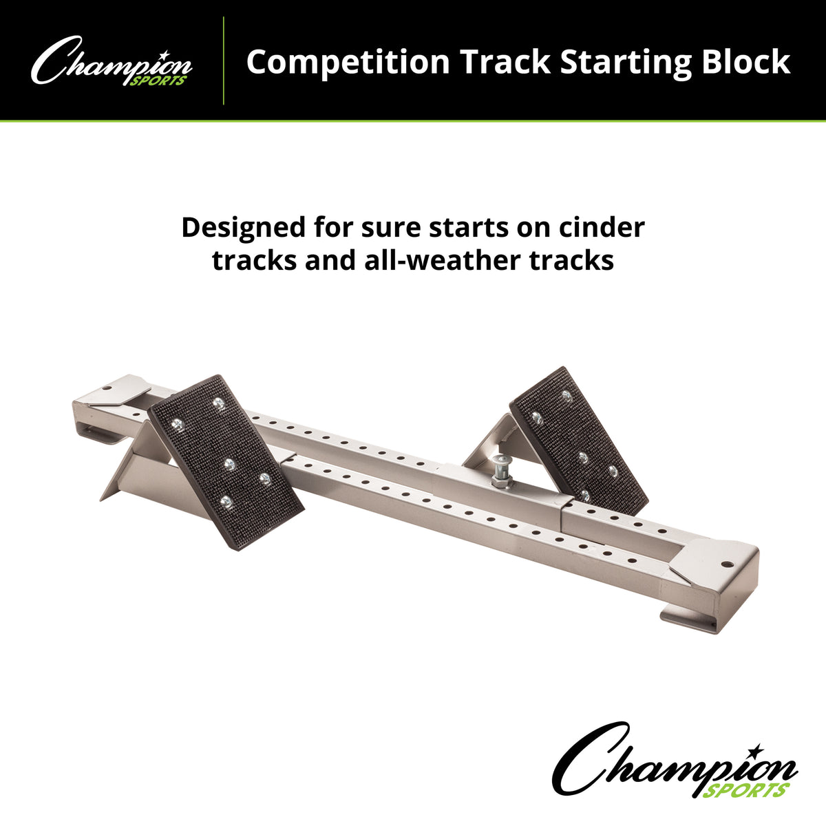 Champion Sports Competition Track Starting Block