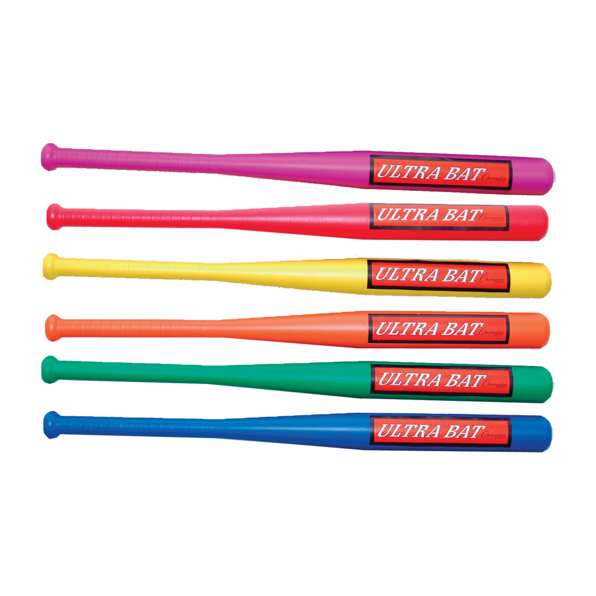 Champion Sports Ultra-Poly Bat Set - Set of 6