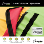 Champion Sports Rhino Ultra-Lite Cage Ball Set