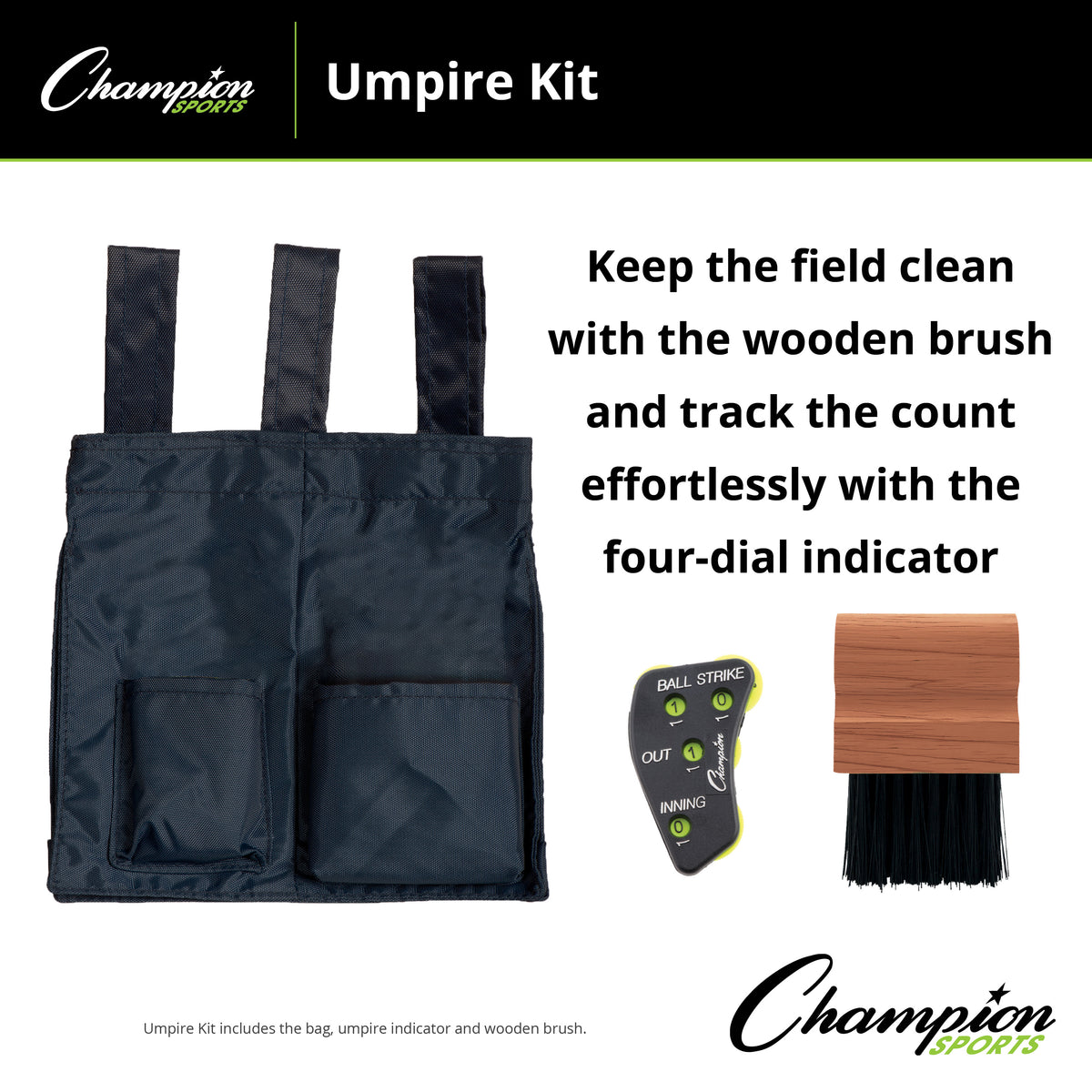 Champion Sports Umpire Kit