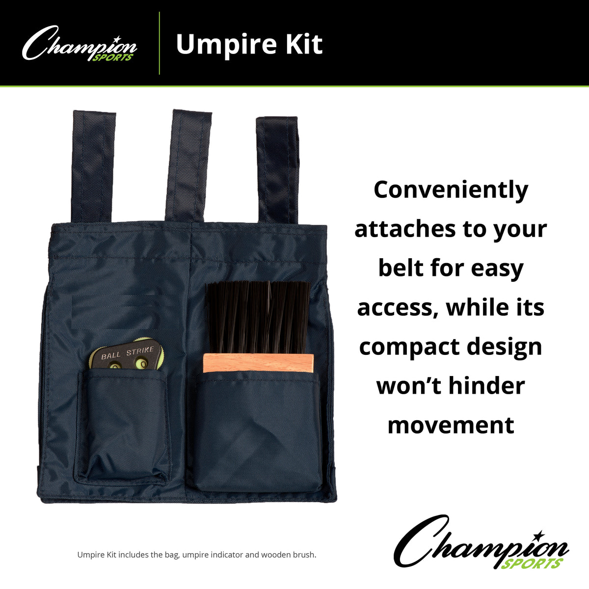 Champion Sports Umpire Kit
