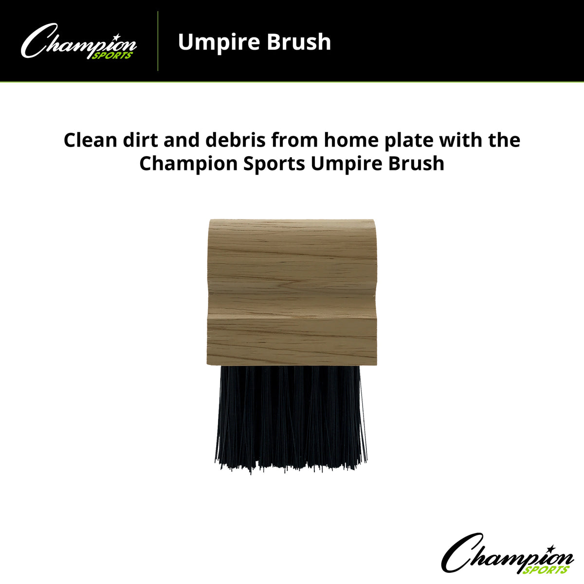 Champion Sports Umpire Brush
