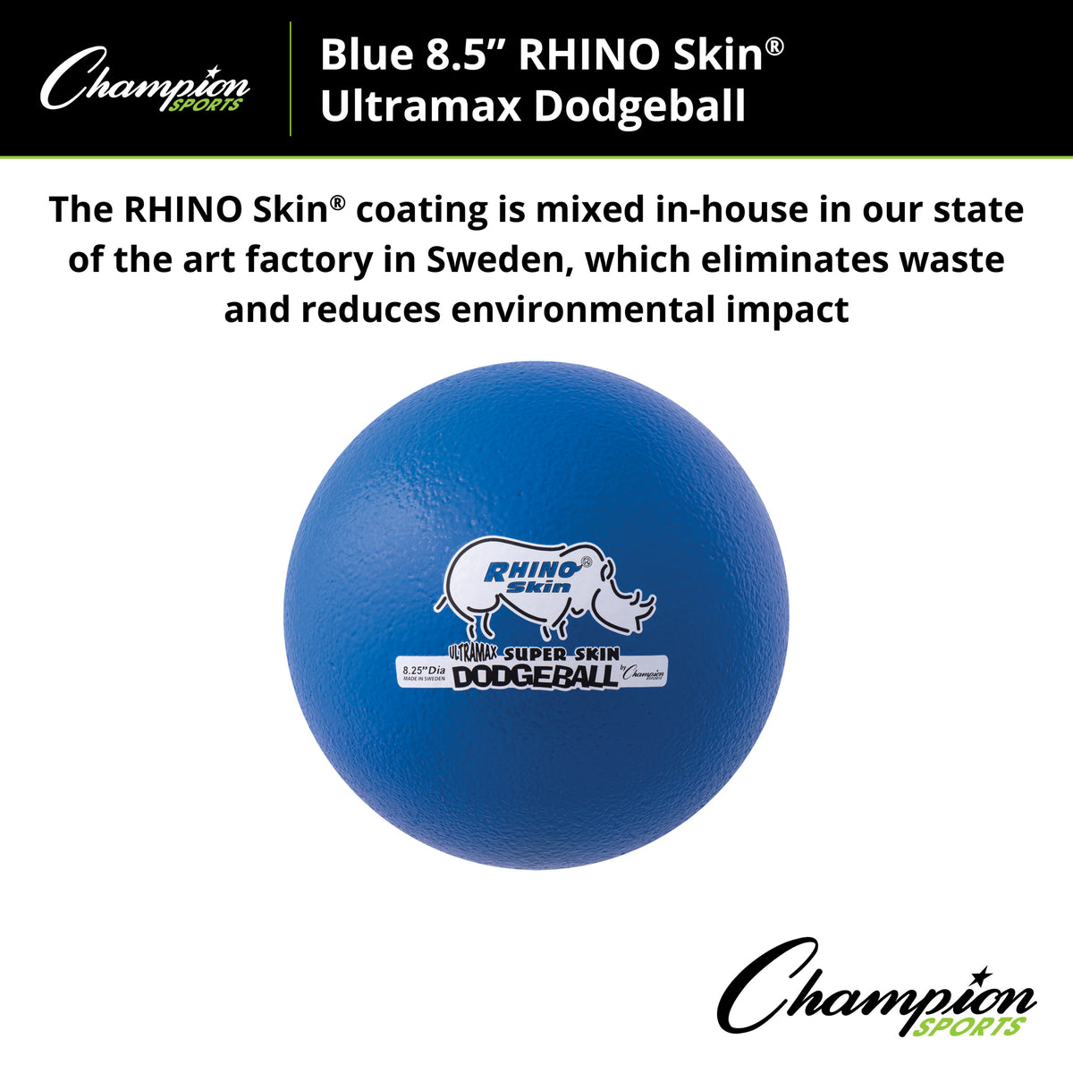 Champion Sports Rhino Skin Ultra Max Dodgeball