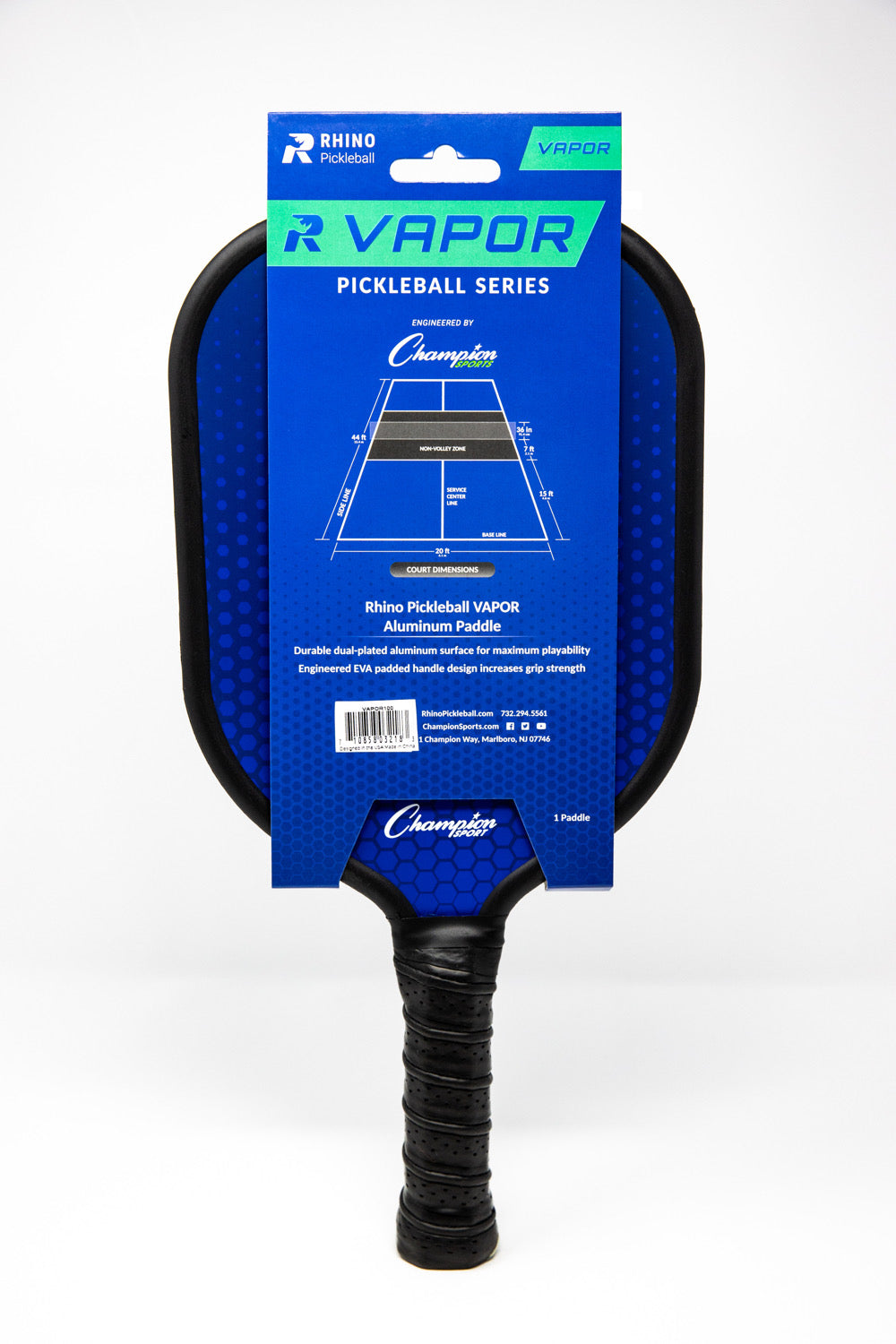 Champion Sports Rhino Pickleball Vapor Paddle