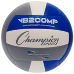 Champion Sports Cordley Composite Volleyball - Gray/Blue/White