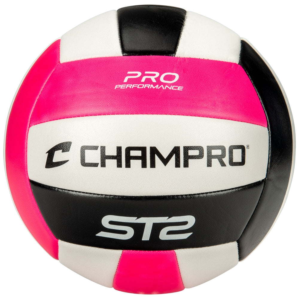 Champro Indoor/Outdoor Volleyball - Black Pink