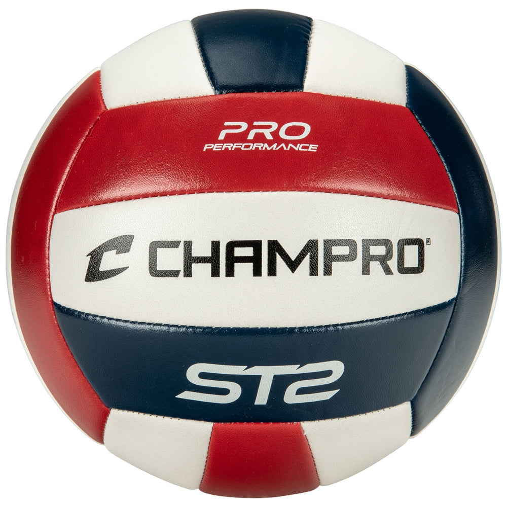 Champro Indoor/Outdoor Volleyball - Scarlet White Royal