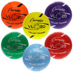 Champion Sports Volleyball Trainer - Size 8 - Set of 6 (Assorted Colors)