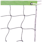 Champion Sports 2.0 mm Volleyball Net with Color Headband - Green