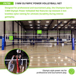 Champion Sports 3 mm Olympic Power Volleyball Net