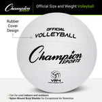 Champion Sports Rubber Volleyball
