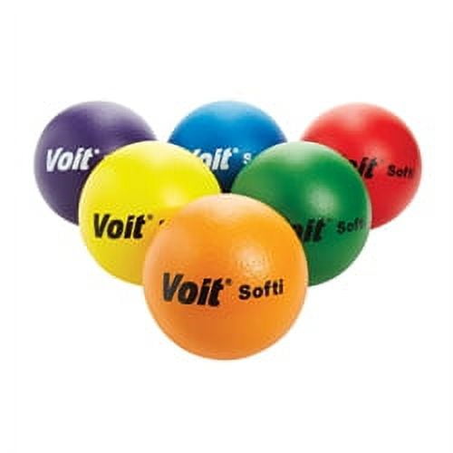 Voit Tuff 6 1/4 in. Dodgeball - Black