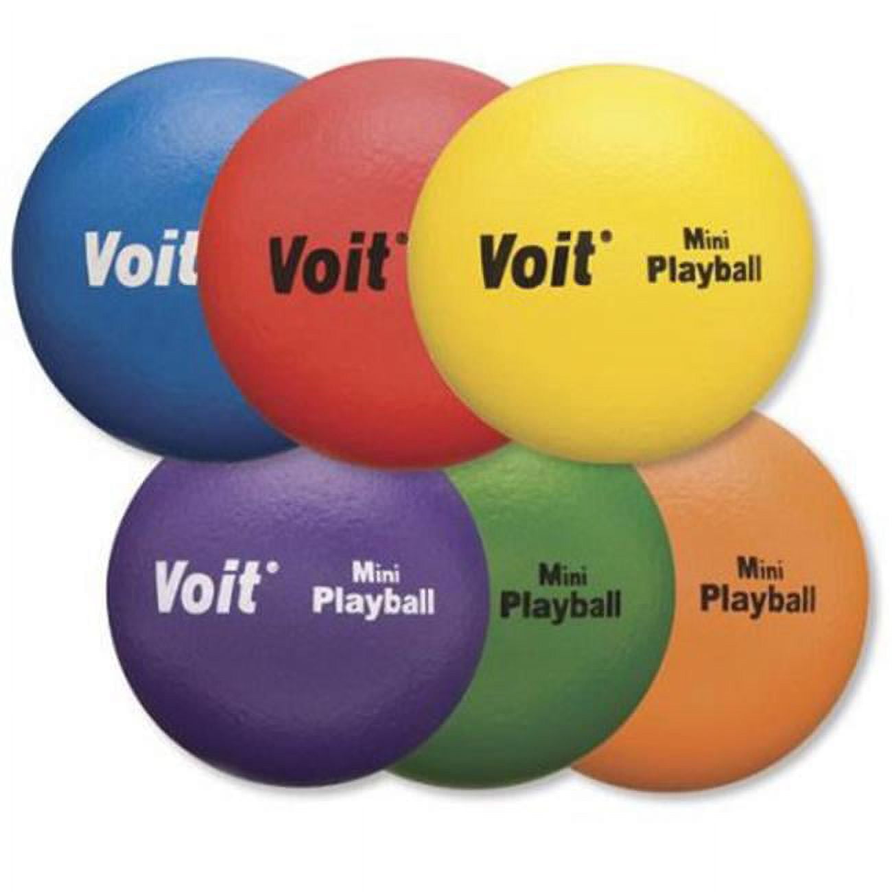 Voit Tuff Foam Mini Playball Set Of 6