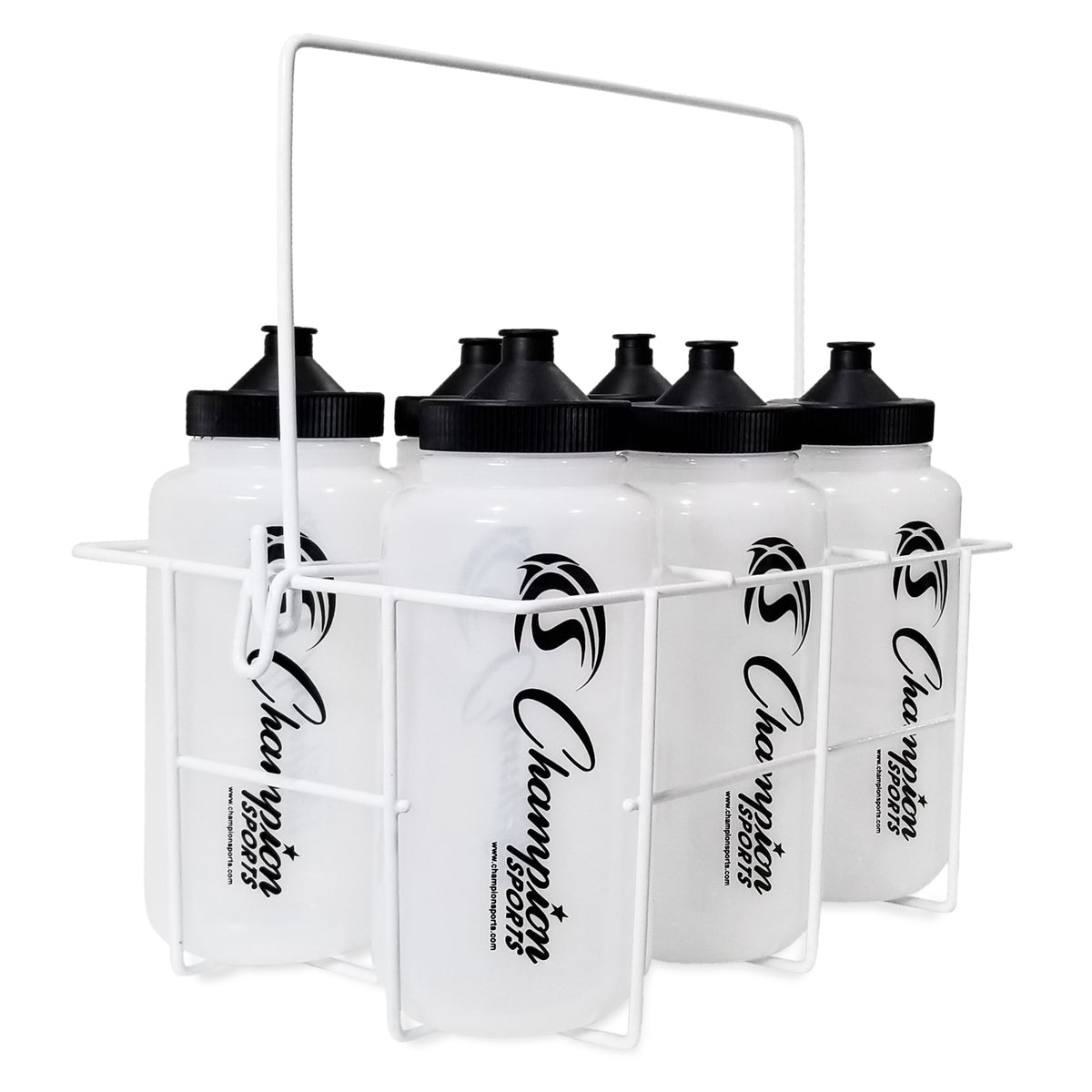 Champion Sports Coated Wire Water Bottle Carrier
