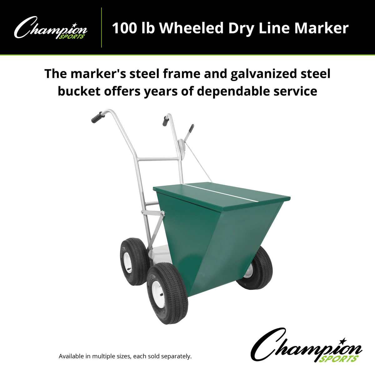 Champion Sports Wheeled Dry Line Marker