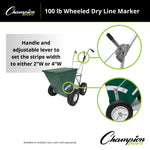 Champion Sports Wheeled Dry Line Marker