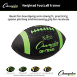 Champion Sports Weighted Football Trainer