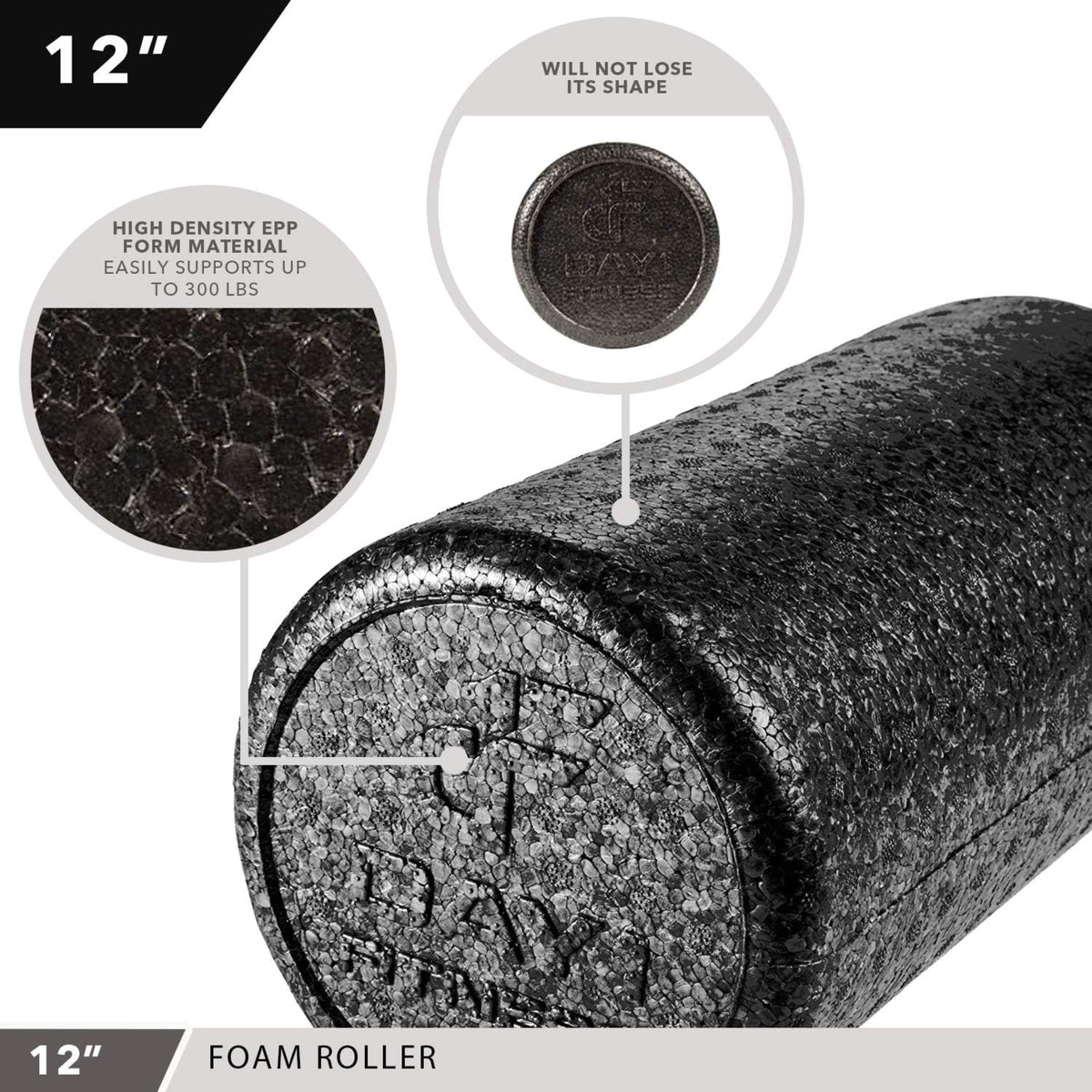 Champion Sports High-Density Foam Roller