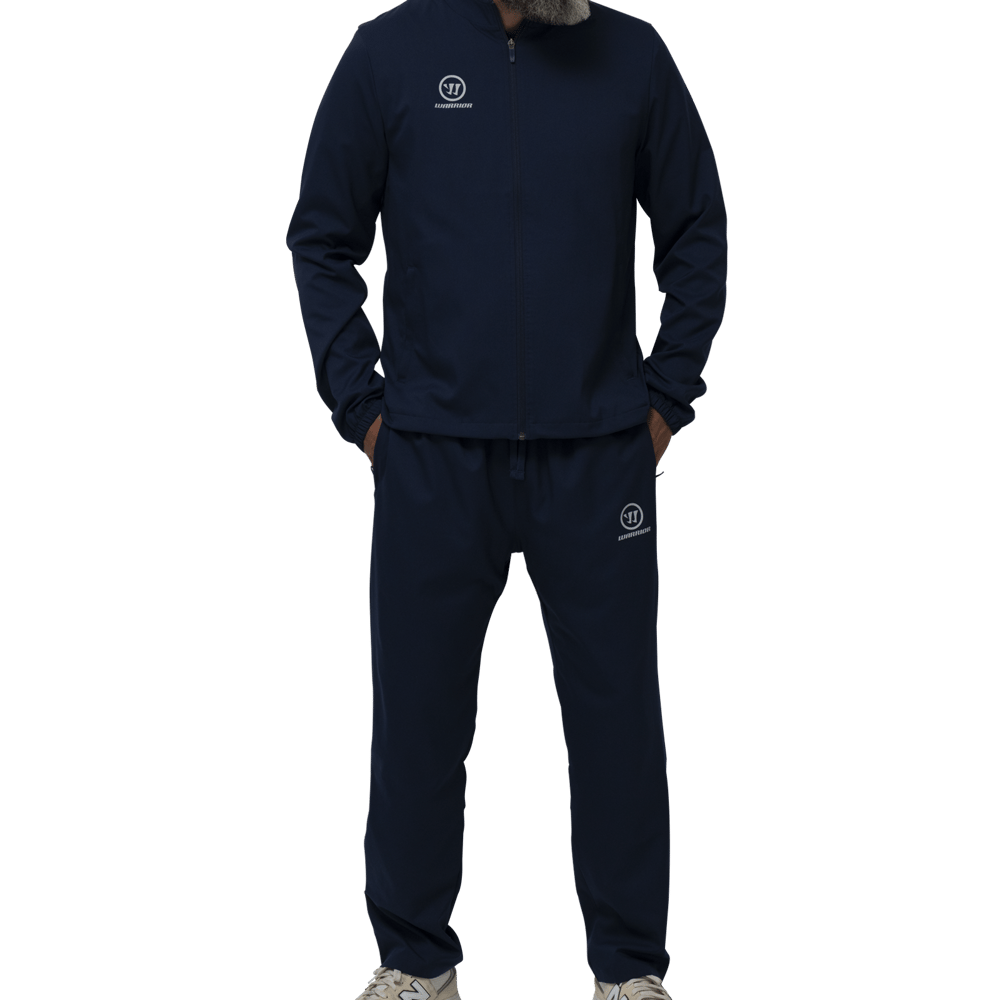 Warrior Rink Woven Jacket Senior — Navy (variant fix)