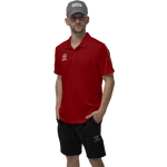 Warrior Team Polo Senior Risk Red