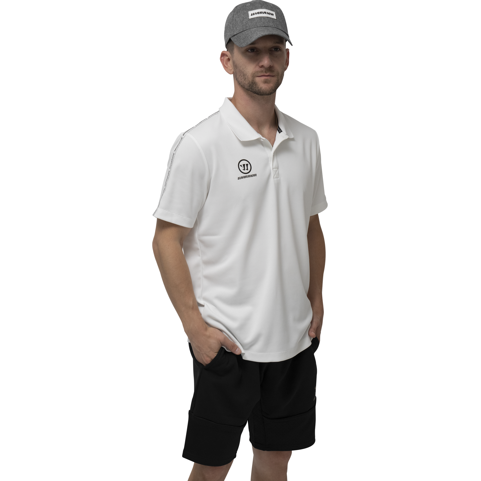 Warrior Team Polo Senior White