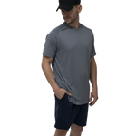 Warrior Team Cotton Tee Senior Gunmetal