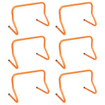 Champion Sports Weighted Training Hurdle Set - Set of 6