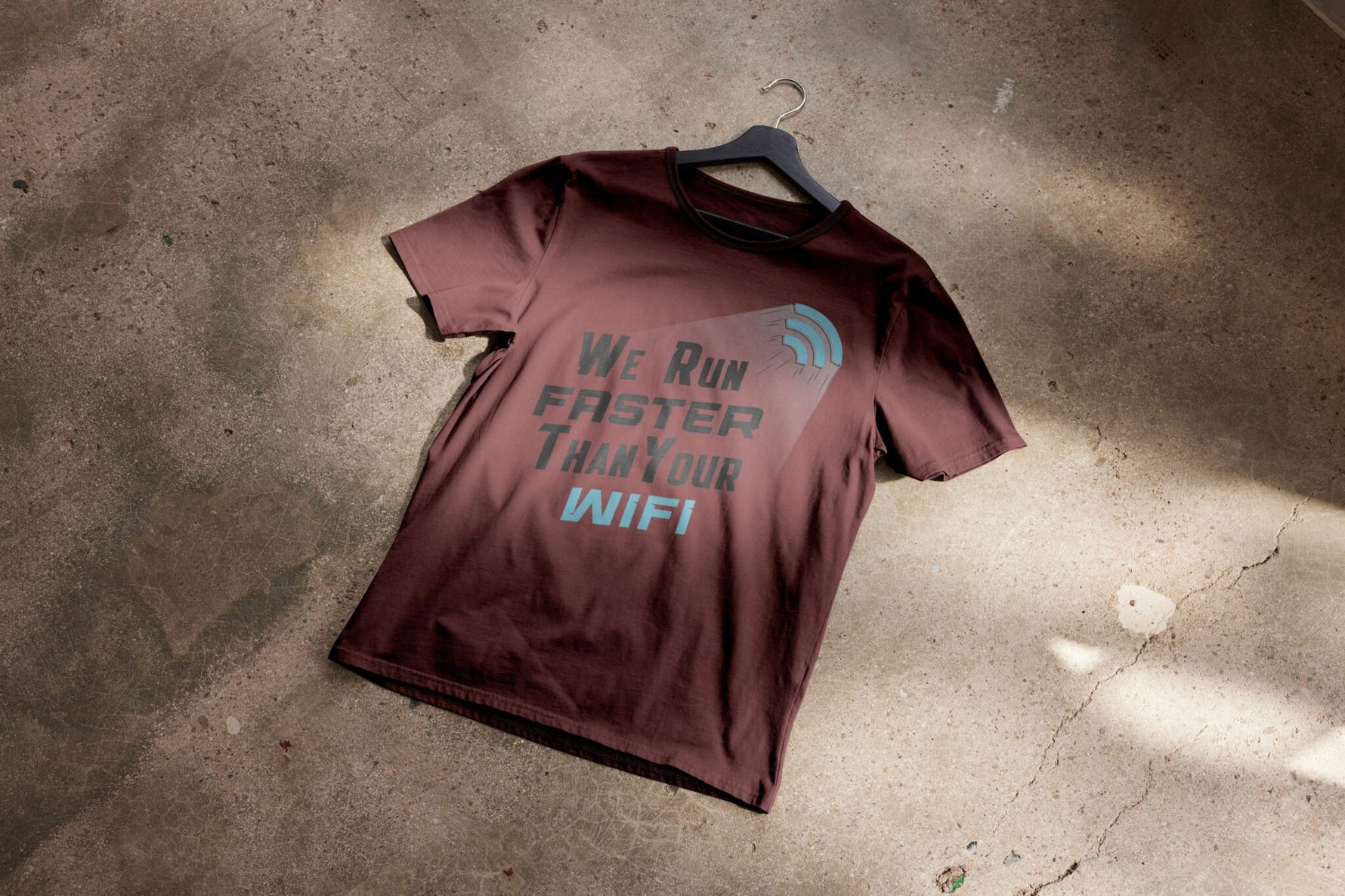 ST1 Sports Bella + Canvas Faster Than Your WiFi Tee