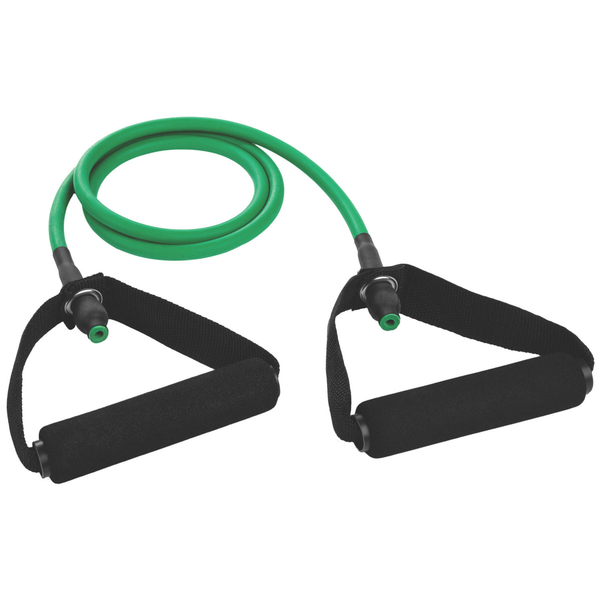Champion Sports Resistance Tubing with Foam Handles - Light