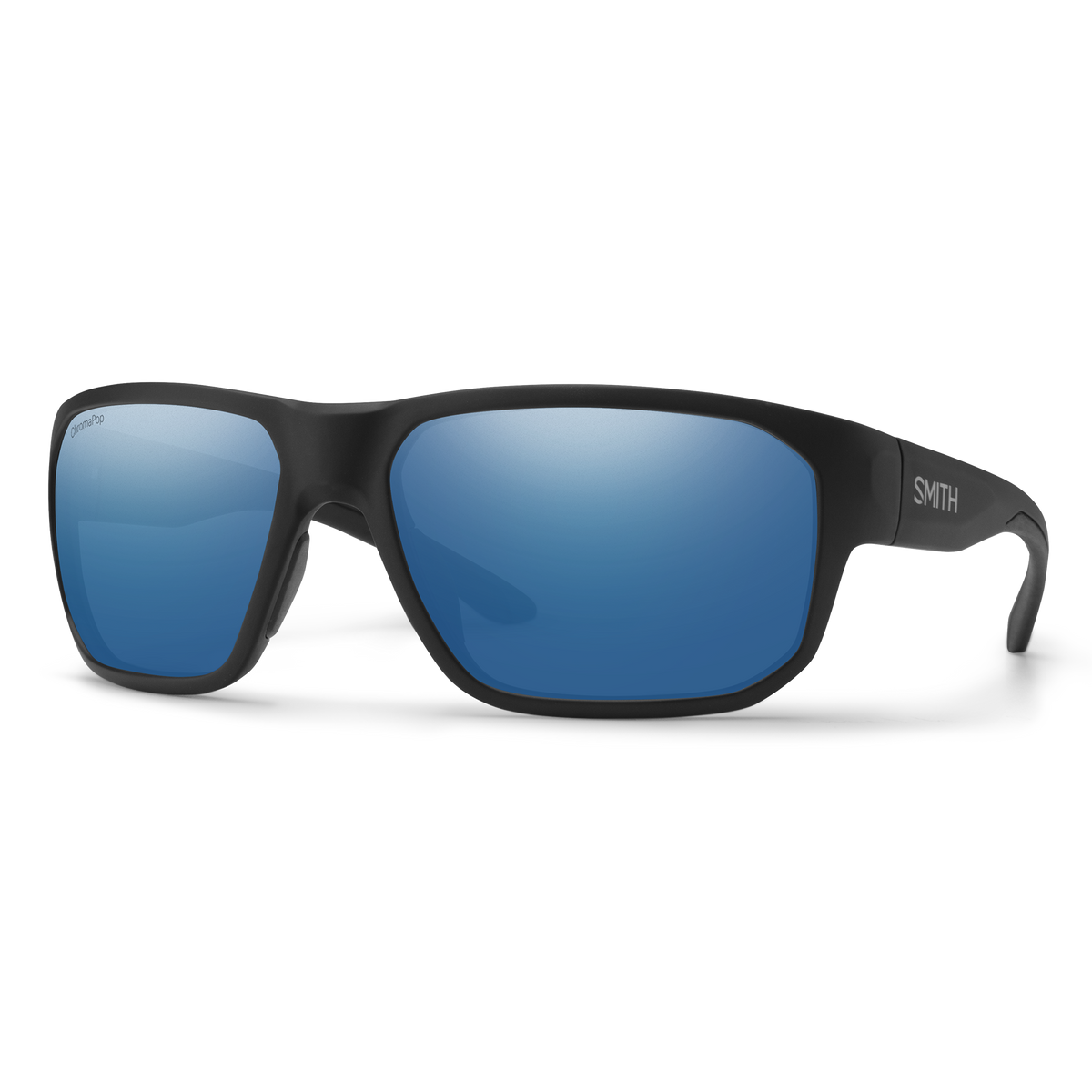 Smith Arvo - Matte Black | ChromaPop Polarized Blue Mirror