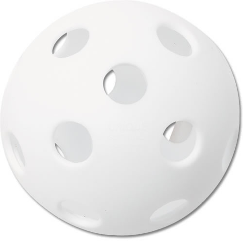 9 in. Plastic Ball White 6-Pack
