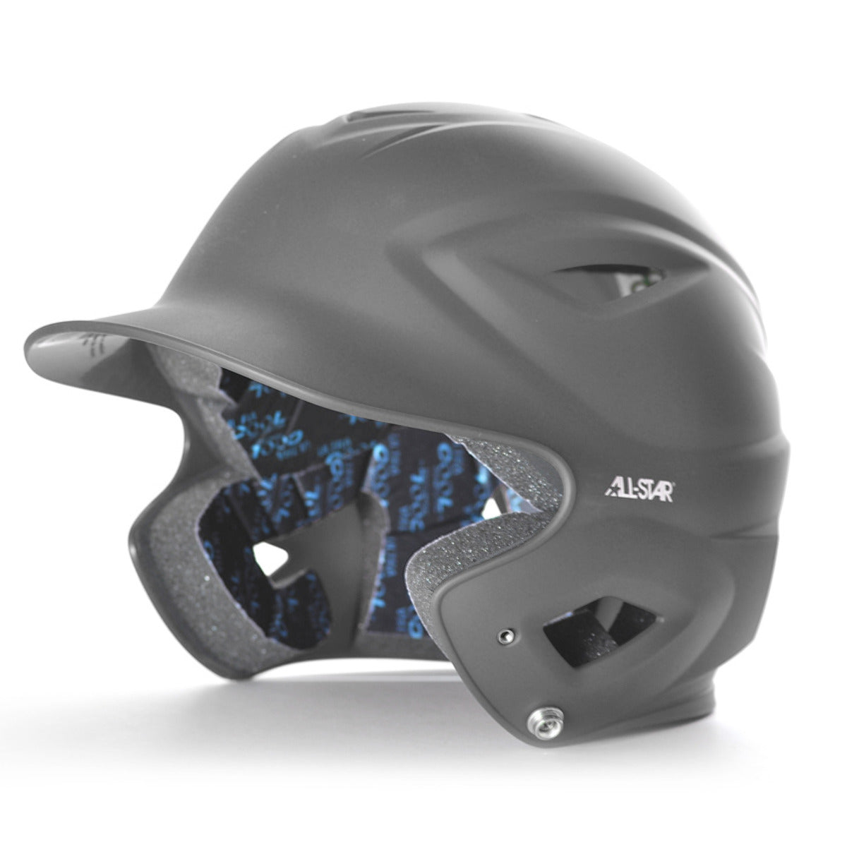 All-Star S7 OSFA Matte Batting Helmet - Graphite