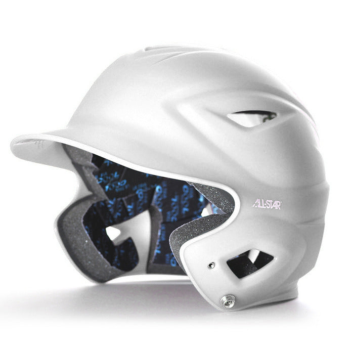 All-Star S7 OSFA Matte Batting Helmet - White