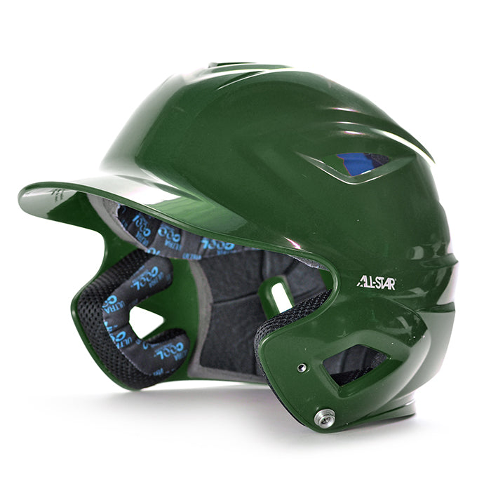 All-Star S7 Solid Sized UltraCool Batting Helmet - Dark Green