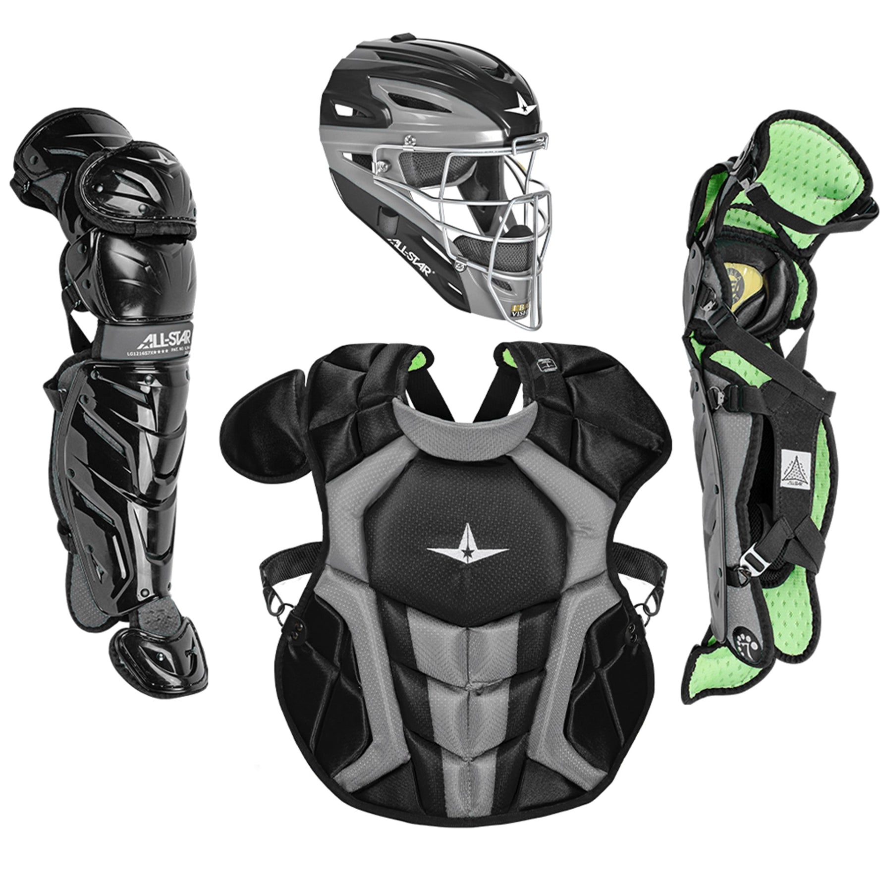 All-Star S7 Axis Youth Catching Kit Ages 9-12 - Black