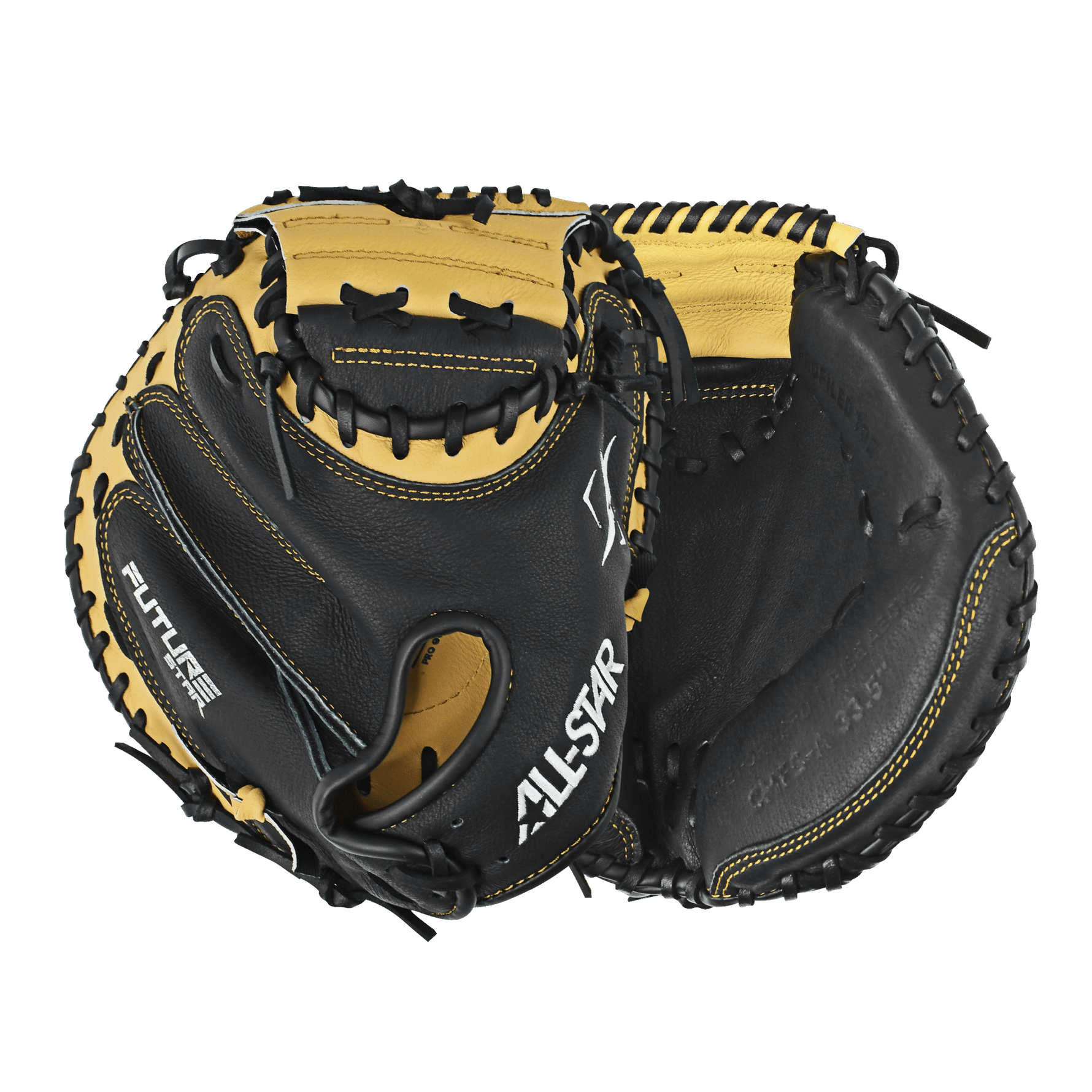 All-Star Youth Catcher's Mitt 31.5" Black/Tan