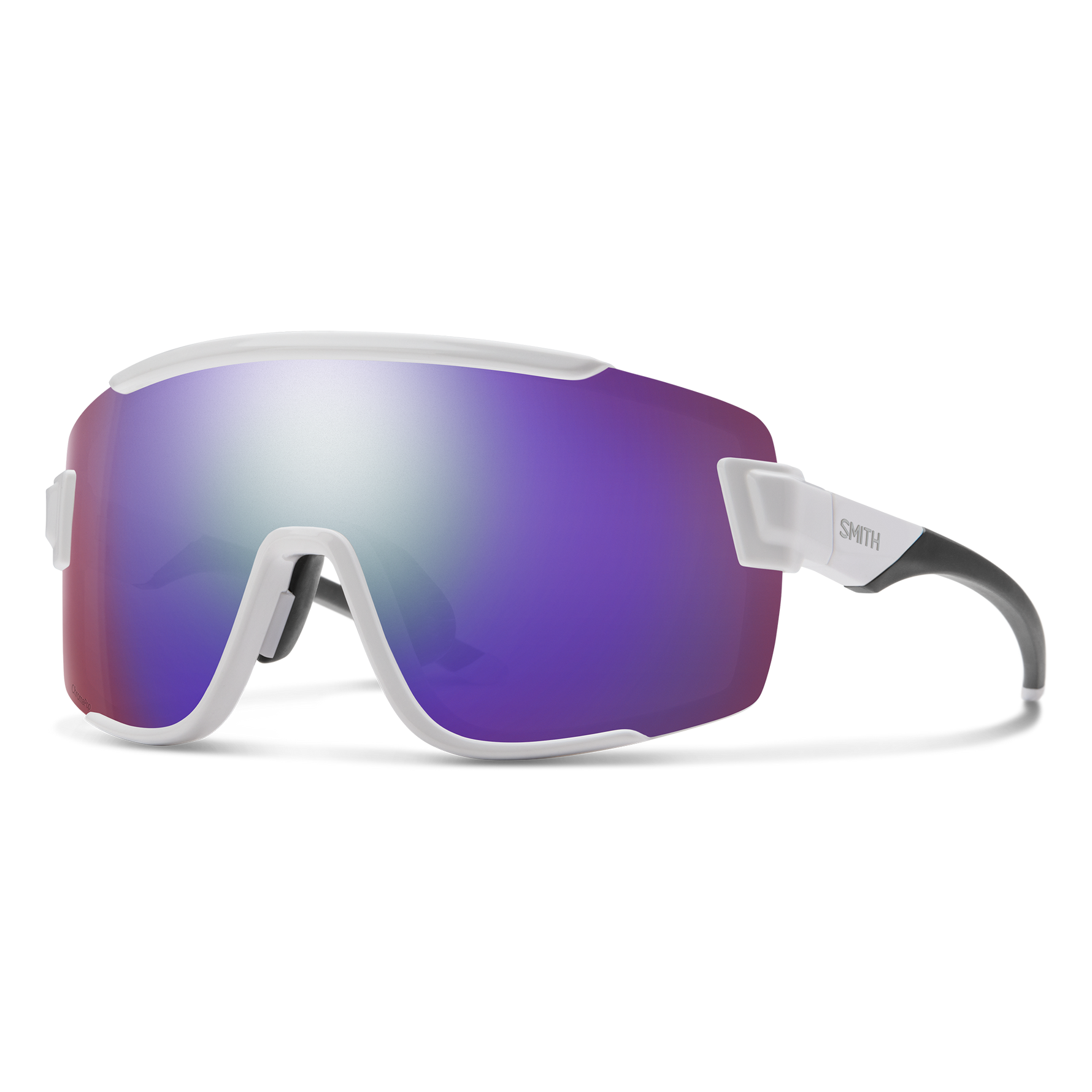 Smith Wildcat - Series '65 - White | ChromaPop Violet Mirror