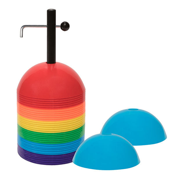 Champion Sports Soft Dome Cone Set - Set of 36
