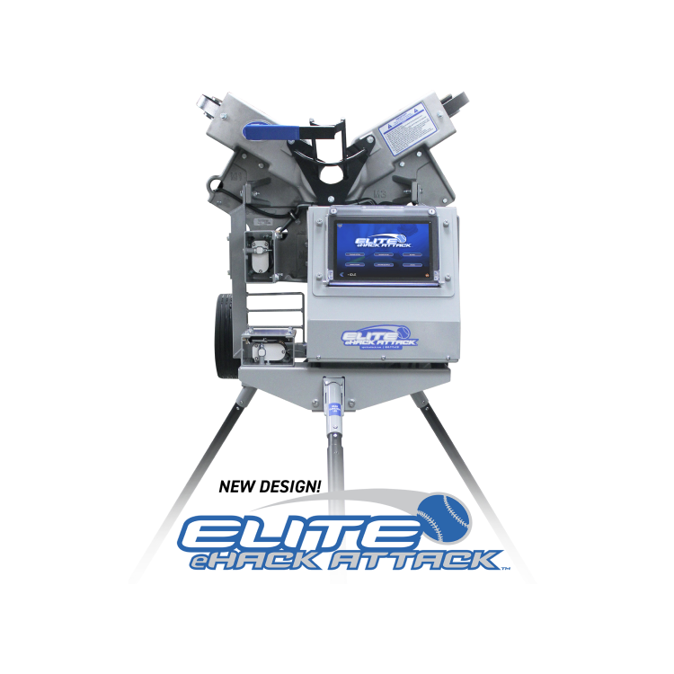 Hack Attack Elite eHack Baseball Pitching Machine