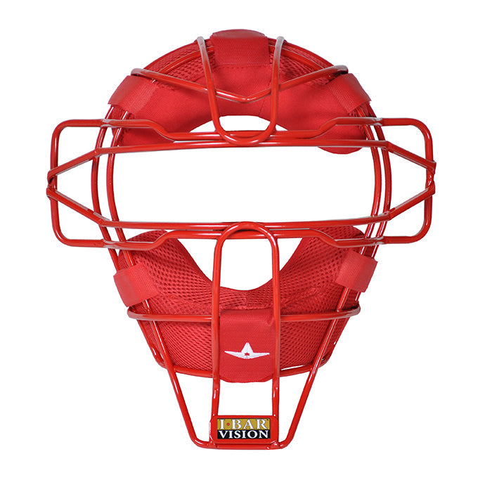 All-Star Lightweight UltraCool Catcher's Facemask - Scarlet