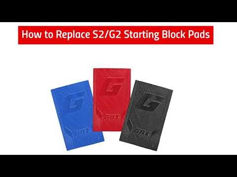Gill S2 Starting Block; Royal Blue