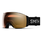 Smith I/O MAG XL Low Bridge Fit - Black | ChromaPop Pro Photochromic Gold Mirror