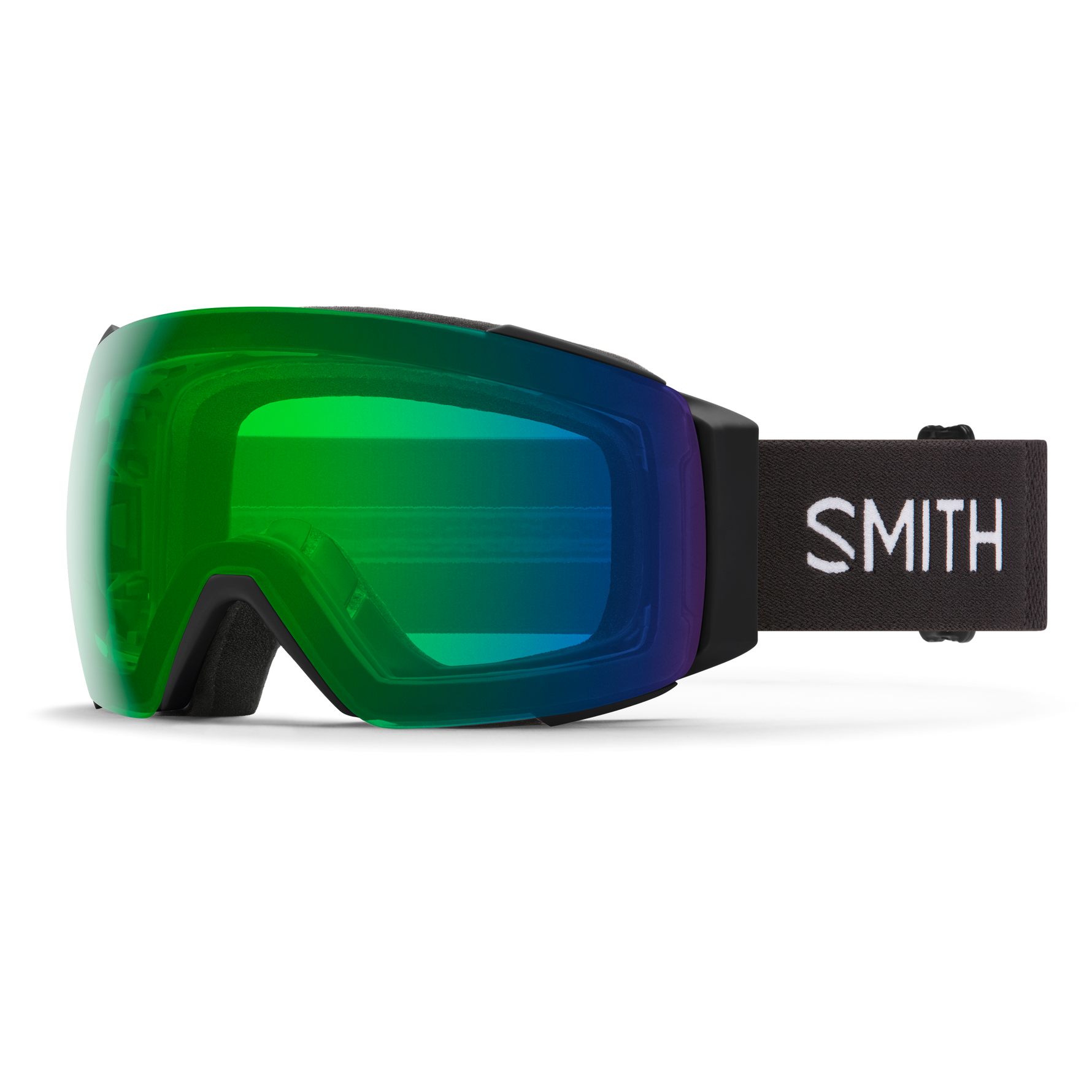 Smith I/O MAG - Black | ChromaPop Everyday Green Mirror