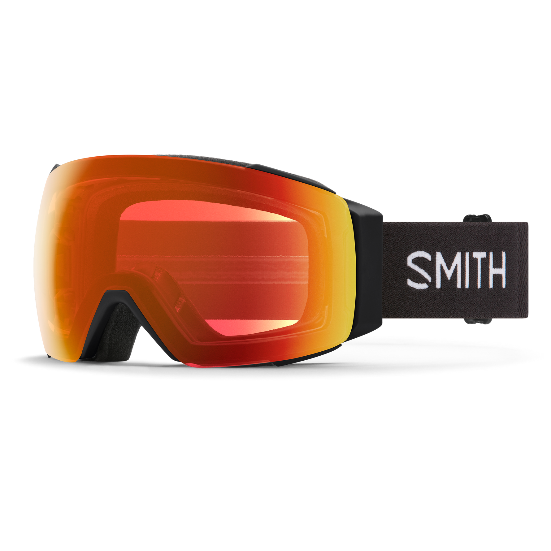Smith I/O MAG - Black | ChromaPop Everyday Red Mirror
