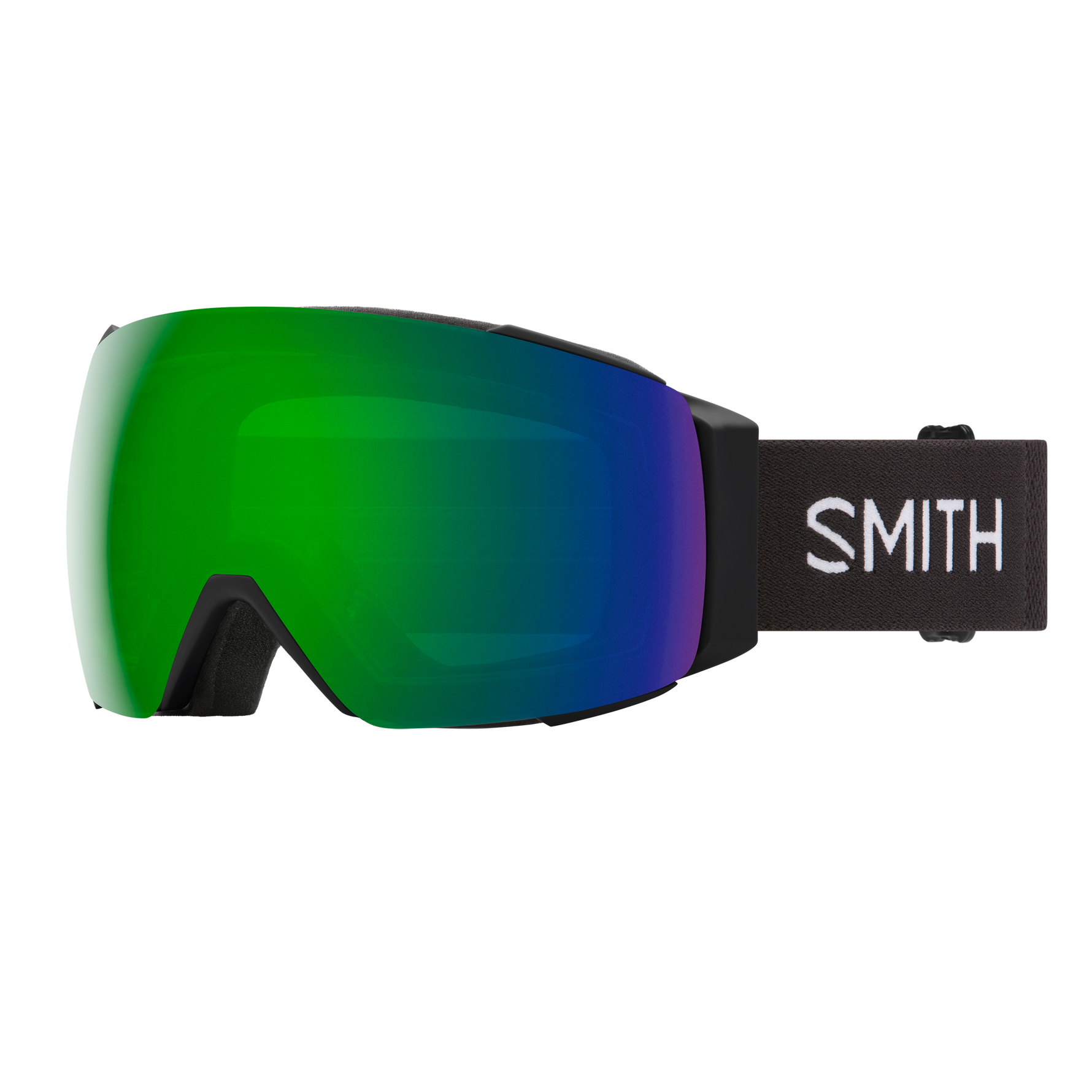 Smith I/O MAG - Black | ChromaPop Sun Green Mirror