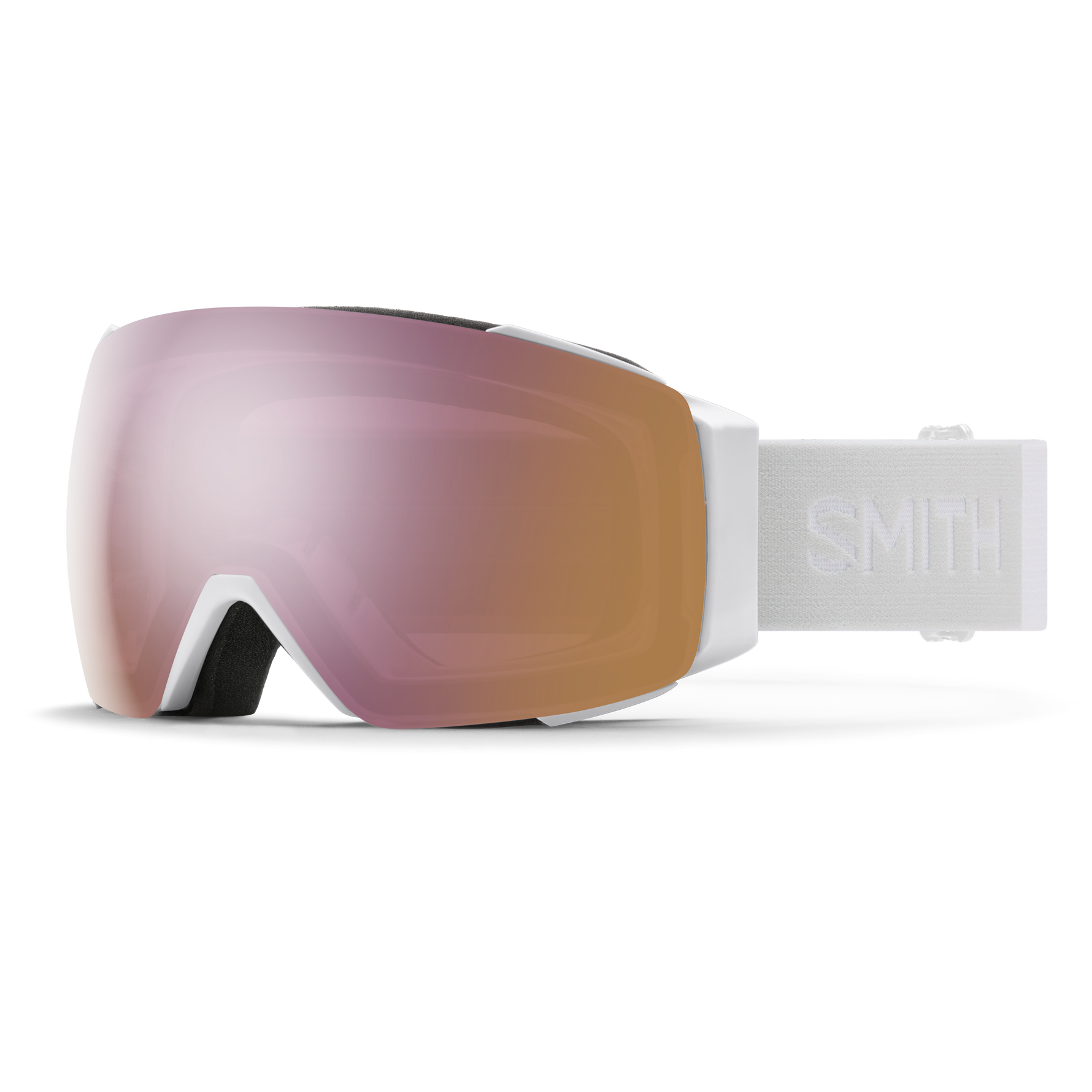 Smith I/O MAG - White Vapor | ChromaPop Everyday Rose Gold Mirror